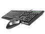 A4-Tech KM-72620D Conjunto de teclado y ratón con cable, negro