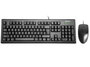 A4-Tech KM-72620D Conjunto de teclado y ratón con cable, negro