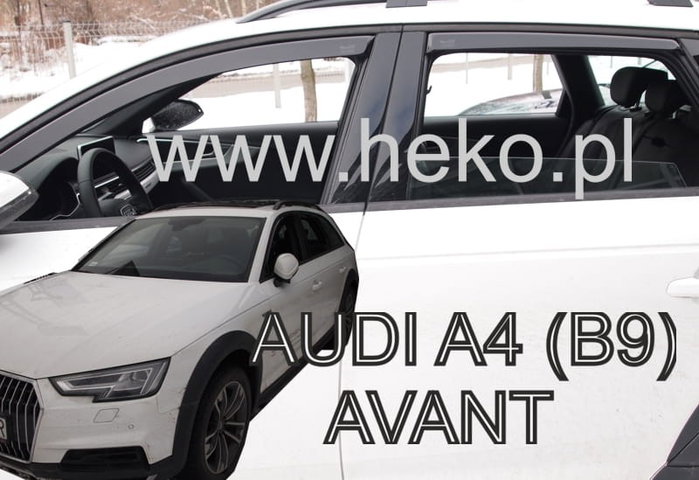 Heko Deflectores de Ventanilla Ref. 10254 para Audi A4 (B9) Heko Deflectores de Ventanilla Ref. 10254 para Audi A4 (B9)