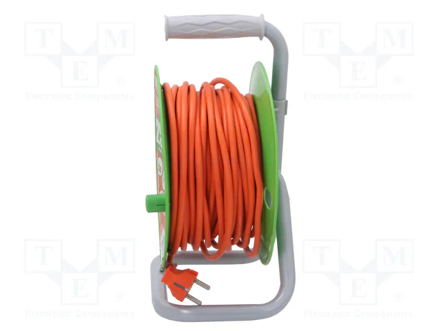 PLASTROL Prolongador de Alimentación H05VV-F 3G1mm² 25m Naranja