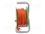 PLASTROL Prolongador de Alimentación H05VV-F 3G1mm² 25m Naranja