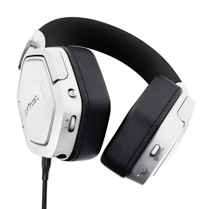 Trust GXT 493PS Carus Auriculares Gaming Inalámbricos Blanco