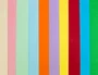 Liderpapel Cartulina 50x65 cm 180g/m2 10 Colores Surtidos Paquete 10 Hojas