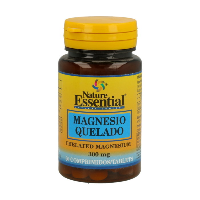 Nature Essential Magnesio Quelado 300 mg, 50 comprimidos