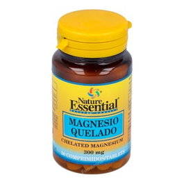 Nature Essential Magnesio Quelado 300 mg, 50 comprimidos