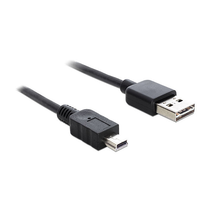 DeLOCK Cable USB 2.0 Tipo-A a Mini-B 2m Negro DeLOCK Cable USB 2.0 Tipo-A a Mini-B 2m Negro