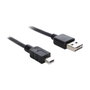 DeLOCK Cable USB 2.0 Tipo-A a Mini-B 2m Negro