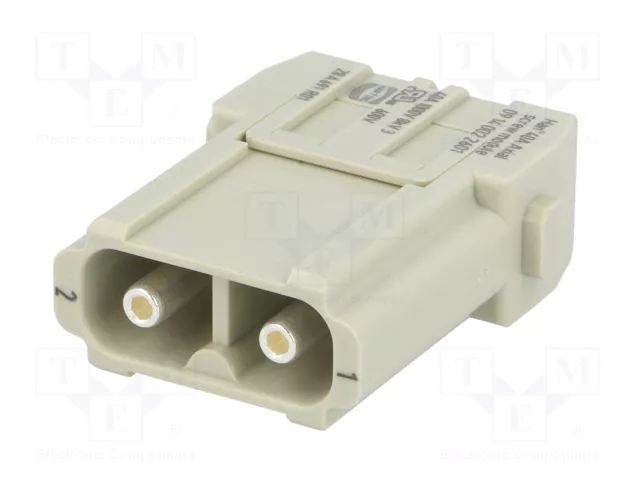 HARTING Han-Modular® Módulo Macho 40A 1000V 2 Pines HARTING Han-Modular® Módulo Macho 40A 1000V 2 Pines