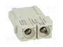 HARTING Han-Modular® Módulo Macho 40A 1000V 2 Pines