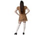 Disfraz de Muñeca Terrorífica Vintage Vestido Marrón Mujer Adulto Halloween Talla M-L