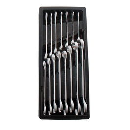 Workpro Llave Combinada Fija Estrella Cromo Vanadio Juego 15 Piezas 7-22 mm