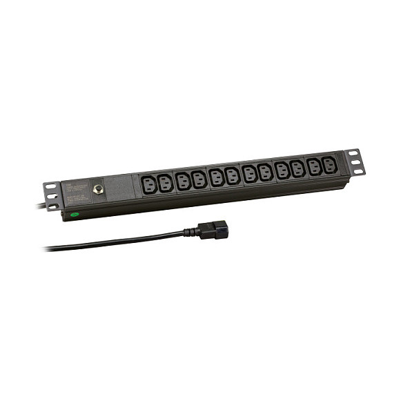 EFB Elektronik EK631CC.1 Regleta para Rack 19 pulg. 12x C13 con entrada C14 EFB Elektronik EK631CC.1 Regleta para Rack 19 pulg. 12x C13 con entrada C14