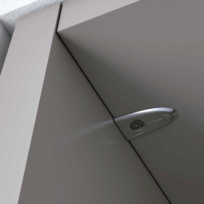 ITALIANA FERRAMENTA Soporte Union Elefant Zamak Niquel SP30MM para Tableros de 30Mm ITALIANA FERRAMENTA Soporte Union Elefant Zamak Niquel SP30MM para Tableros de 30Mm