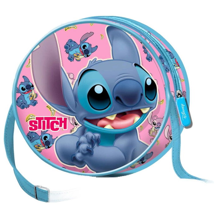 Karactermania Bolso Bandolera Redondo Lilo y Stitch Azul