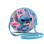 Karactermania Bolso Bandolera Redondo Lilo y Stitch Azul