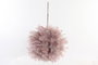 DKD Home Decor Bola Decoracion Navidad Fantasia Rosa Palo Blanco 40 x 40 cm (2 Unidades)