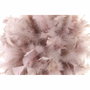 DKD Home Decor Bola de Decoración de Pluma y Espuma 40x40 cm, Surtido de 2 Unidades
