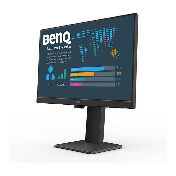 BenQ BL2486TC Monitor 23.8" Full HD IPS 100Hz 5ms USB-C HDMI DisplayPort Altavoces Negro