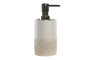DKD Home Decor Dosificador de Resina y Acacia 300 ml Beige