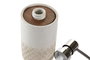 DKD Home Decor Dosificador de Resina y Acacia 300 ml Beige