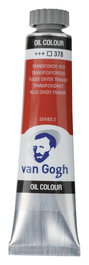 Van Gogh Rojo Óxido Transparente 378 Tubo 20 ml