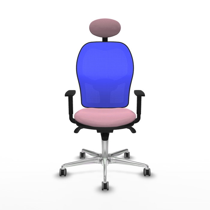PIQUERAS Y CRESPO Silla de oficina Jorquera Rosa y Azul PIQUERAS Y CRESPO Silla de oficina Jorquera Rosa y Azul