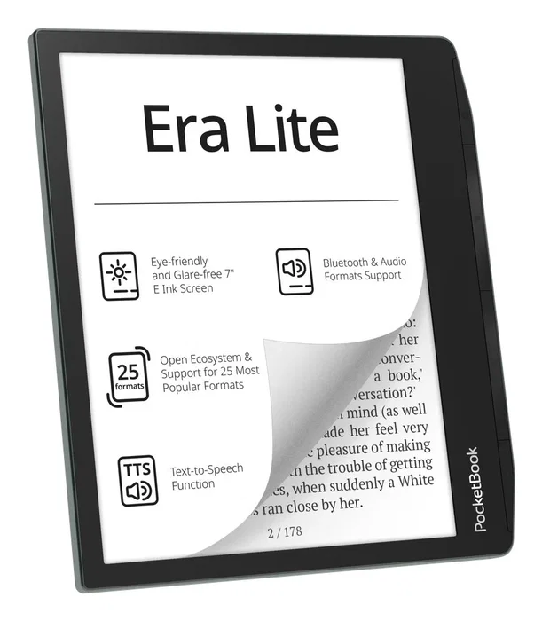 PocketBook Era Lite 7 Pulgadas 16 GB Stone Green PocketBook Era Lite 7 Pulgadas 16 GB Stone Green