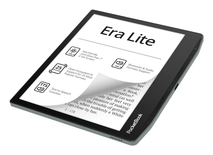 PocketBook Era Lite 7 Pulgadas 16 GB Stone Green PocketBook Era Lite 7 Pulgadas 16 GB Stone Green