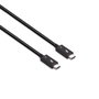 LINDY 31130 Cable Thunderbolt 5 1 m - Negro - 80 Gbit/s, 8K, Conectores Macho, Certificado RoHS/REACH