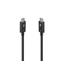 LINDY 31130 Cable Thunderbolt 5 1 m - Negro - 80 Gbit/s, 8K, Conectores Macho, Certificado RoHS/REACH