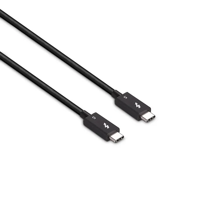 Lindy 31130 Cable Thunderbolt 5 de 1 m, 80 Gbit/s, Negro