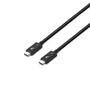 Lindy 31130 Cable Thunderbolt 5 de 1 m, 80 Gbit/s, Negro