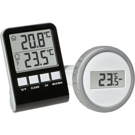 TFA RC Pool Thermometer PALMA Termómetro para Piscinas Inalámbrico
