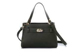 Vince Camuto Bolso de Mano Verde Oscuro Cuero de Polivinilo 20x11x15 cm