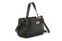 Vince Camuto Bolso de Mano Verde Oscuro Cuero de Polivinilo 20x11x15 cm