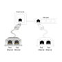 DeLOCK 65177 Adaptador RJ-45 Macho a 2x RJ-45 Hembra Gris