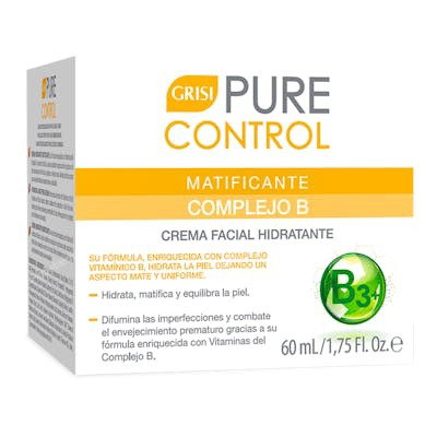 GRISI Crema Facial Matificante Hidratante Pure Control 60 g GRISI Crema Facial Matificante Hidratante Pure Control 60 g