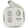 Rev PowerQuad 3-fold 2x USB Blanco