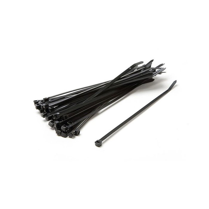 XLC Prácticas Bridas para Cables Bolsa de 100 Unidades Varios Anchos y Largos XLC Prácticas Bridas para Cables Bolsa de 100 Unidades Varios Anchos y Largos