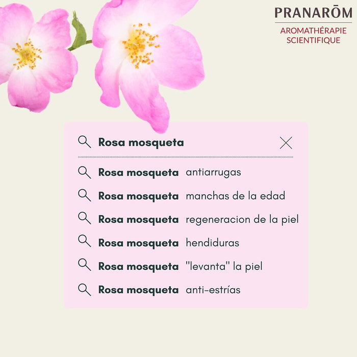 Pranarôm Aceite Vegetal Rosa Mosqueta Bio 50 ml