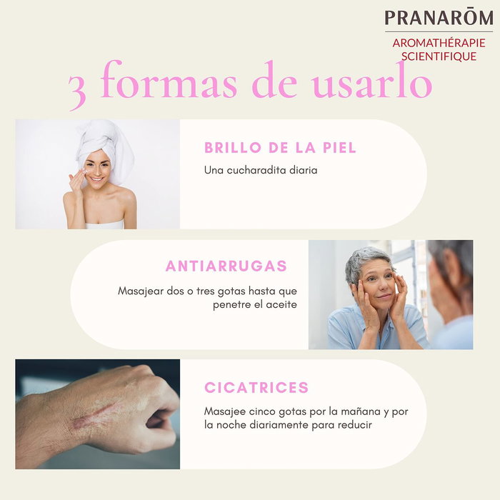 Pranarôm Aceite Vegetal Rosa Mosqueta Bio 50 ml