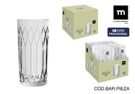 La Mediterranea Vaso Alto Phasai Seu 460 ml (24 Unidades) inevitable
