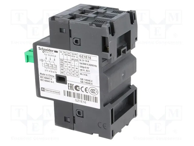 SCHNEIDER ELECTRIC Interruptor motorizado Easy TeSys 5,5kW 230÷690VAC