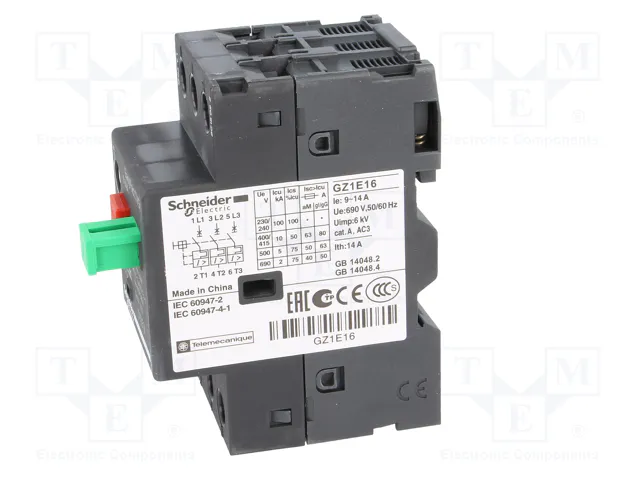 SCHNEIDER ELECTRIC Interruptor motorizado Easy TeSys 5,5kW 230÷690VAC