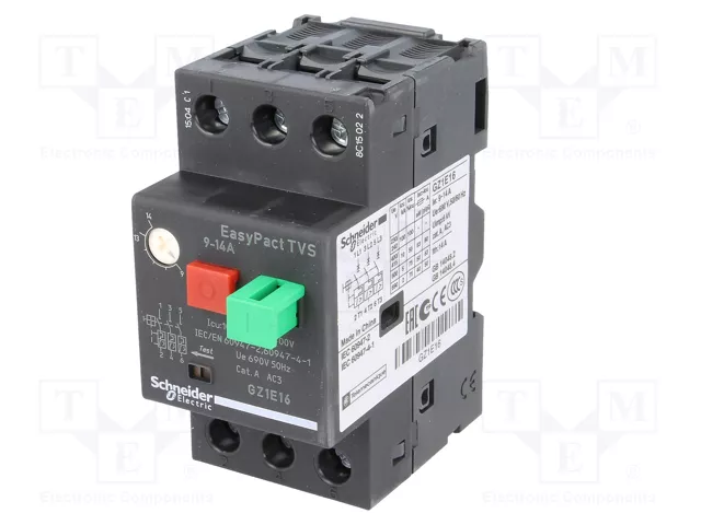 SCHNEIDER ELECTRIC Interruptor motorizado Easy TeSys 5,5kW 230÷690VAC