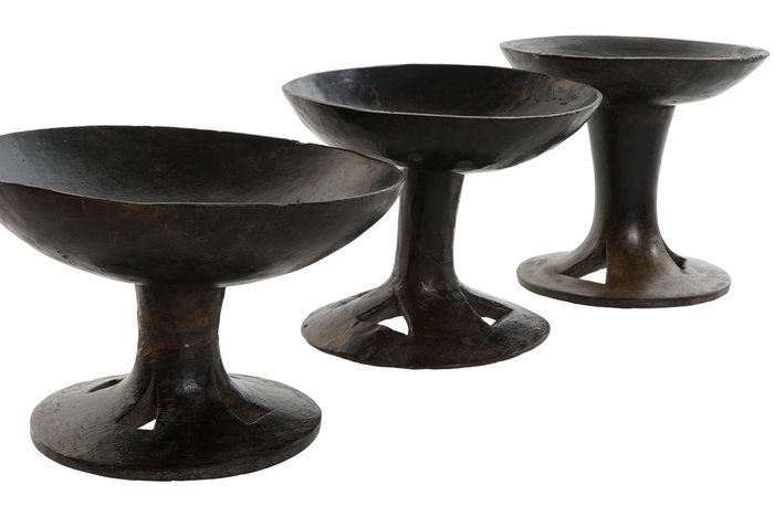 DKD Home Decor Centro de Mesa Unique / antique Marrón Teca (2 Unidades) DKD Home Decor Centro de Mesa Unique / antique Marrón Teca (2 Unidades)