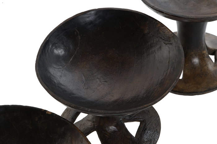 DKD Home Decor Centro de Mesa Unique / antique Marrón Teca (2 Unidades) DKD Home Decor Centro de Mesa Unique / antique Marrón Teca (2 Unidades)
