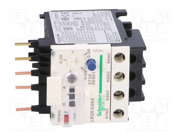 SCHNEIDER ELECTRIC Relé Térmico TeSys K LR2K0303 0,23÷0,36A