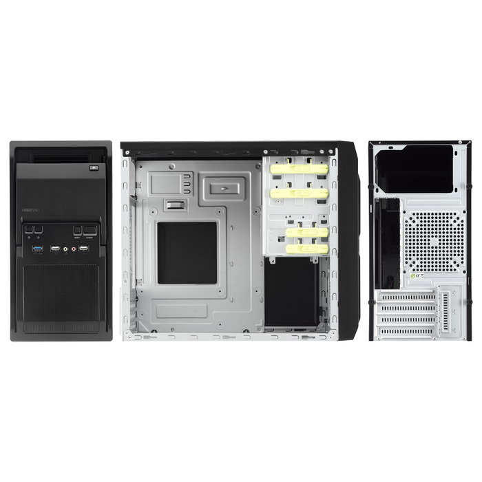 Chieftec LT-01B-350GPB Mini 350W Libra Serie Fuente de Alimentacion para PC Negro