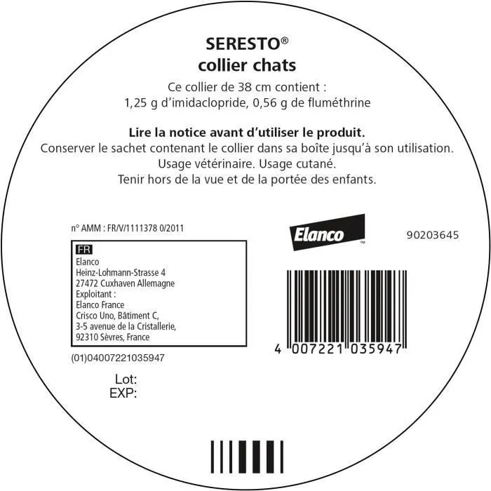 Seresto Collar Antiparasitario Gato X2, 7-8 meses protección contra pulgas y garrapatas, efectivo en gatitos desde 10 semanas Seresto Collar Antiparasitario Gato X2, 7-8 meses protección contra pulgas y garrapatas, efectivo en gatitos desde 10 semanas